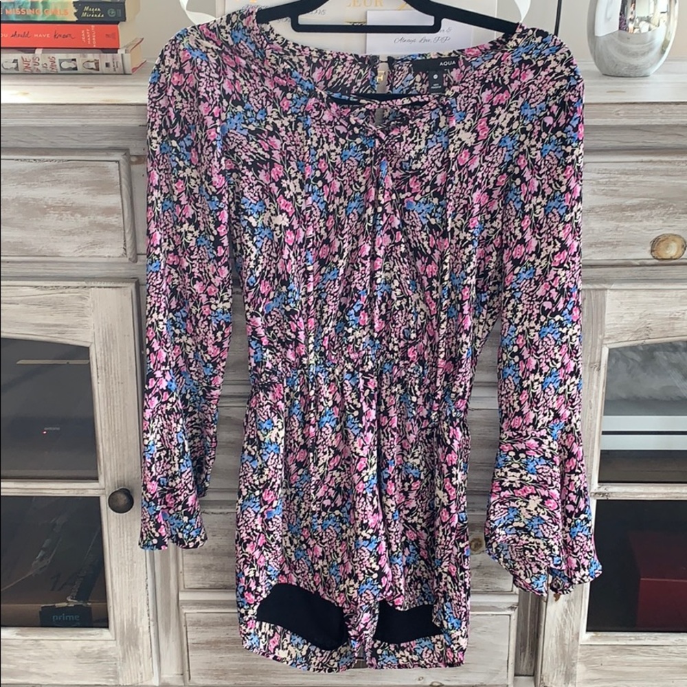 Pretty summer aqua (Bloomingdales) romper